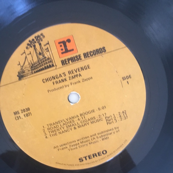 Frank Zappa Chunga's Revenge 1970 ORIGINAL Vinyl MS-2030 Dsk 31,107 - Picture 11 of 12